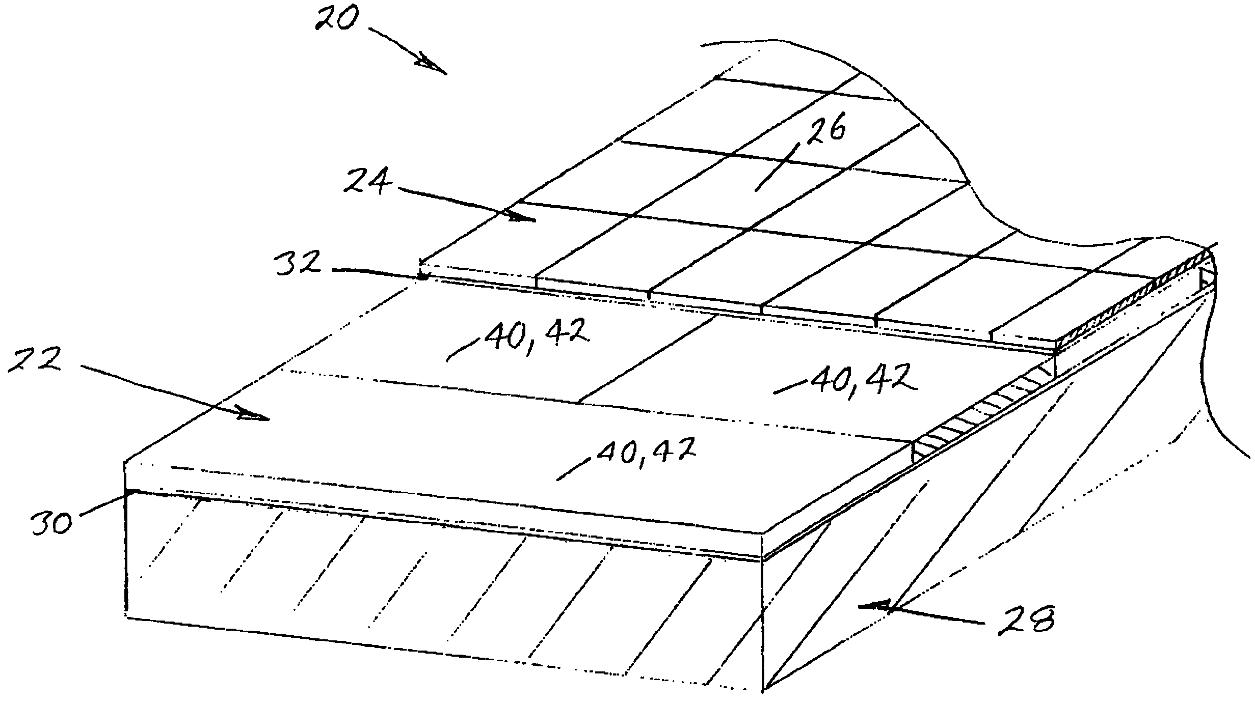 Polymer-based composite structural underlayment board and flooring system