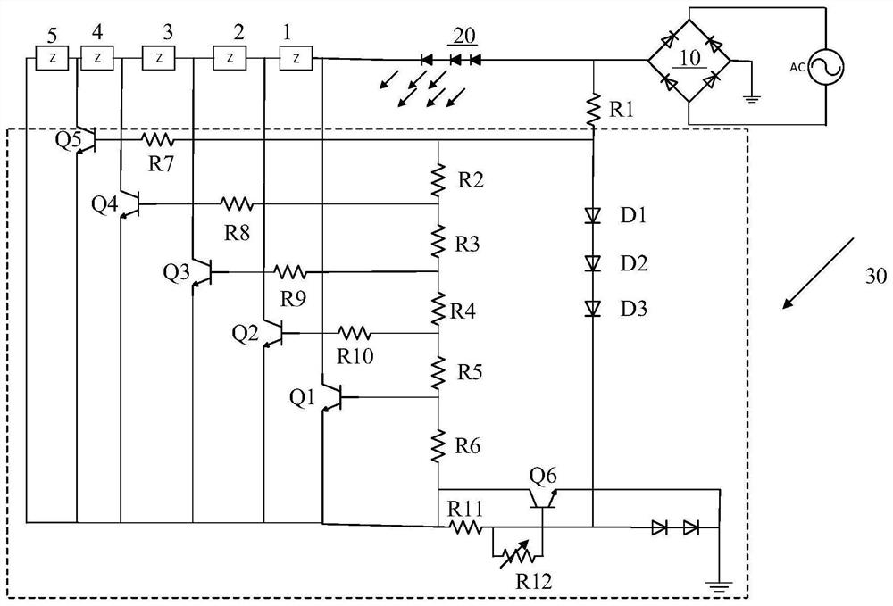 LED driving circuit and LED lamp