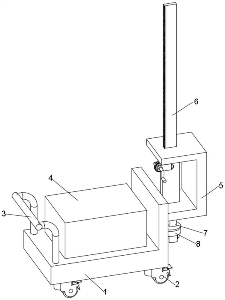 A scaled retractable deep foundation pit sidewall sampler