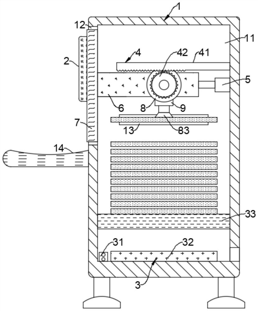 Automatic taking machine for masks in public places