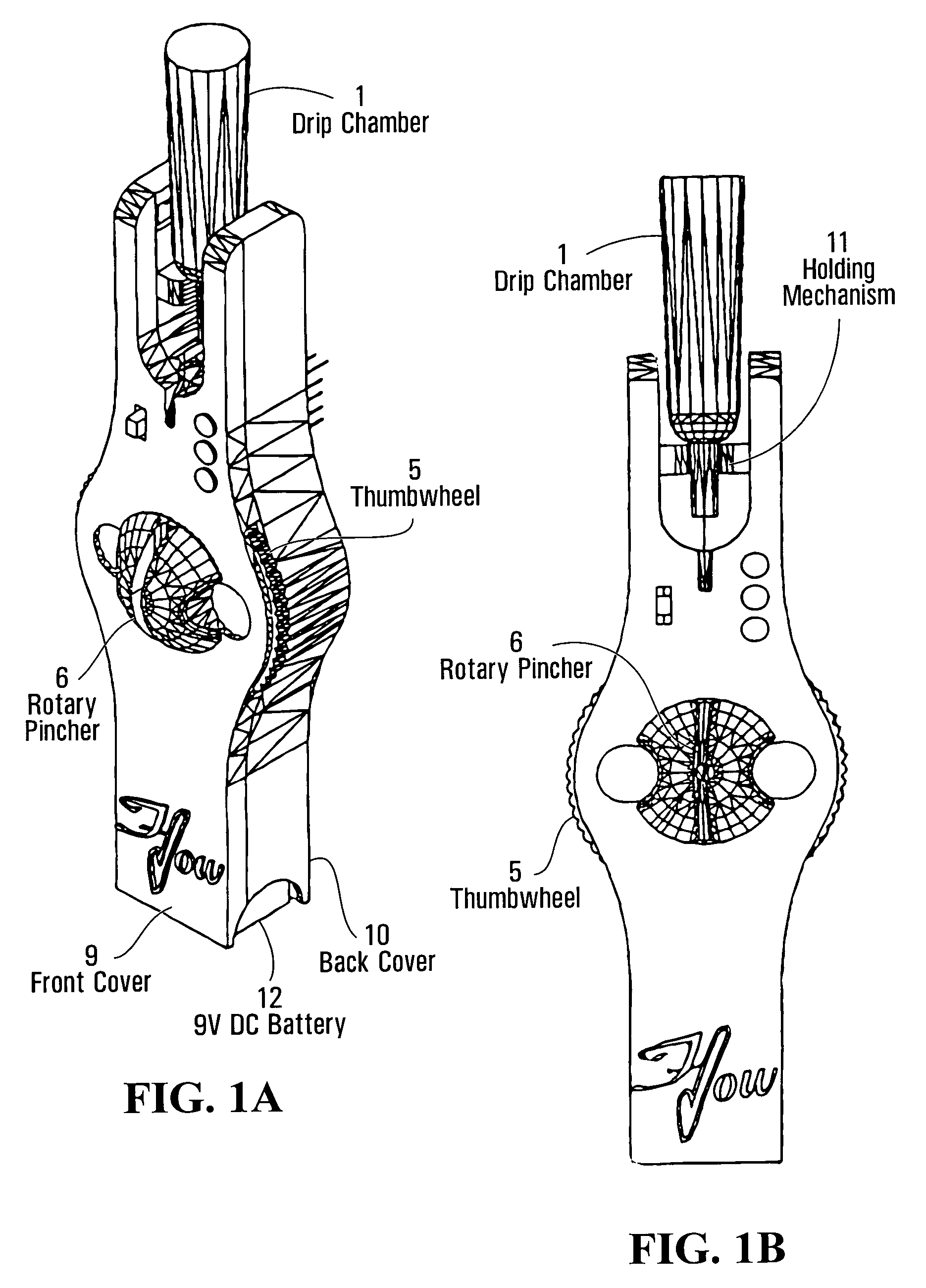 Fluid monitoring device