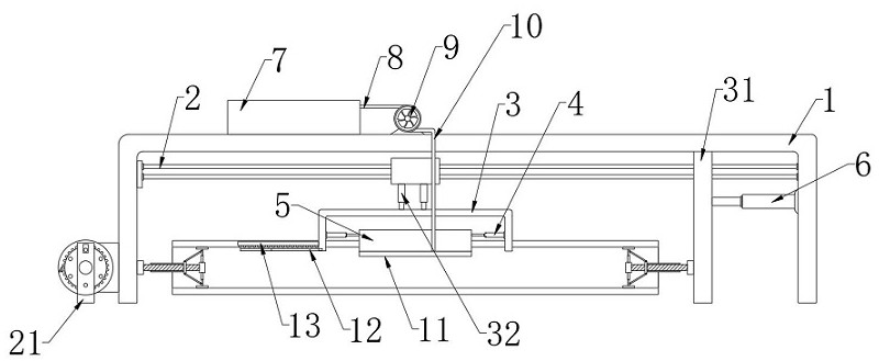 Reciprocating polishing apparatus for stainless steel pipe processing