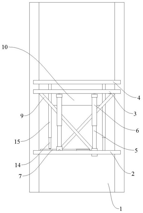 A filter and collection device for debris in sewage