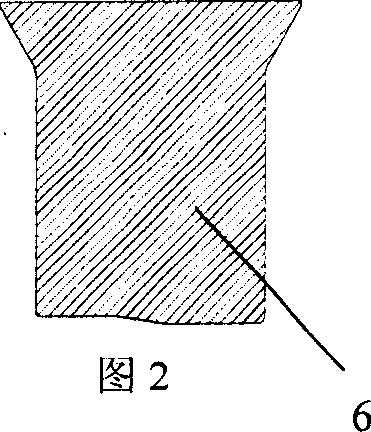 Mild hot formation method for making magnesium alloy shell of cell phone and mould specially for the same