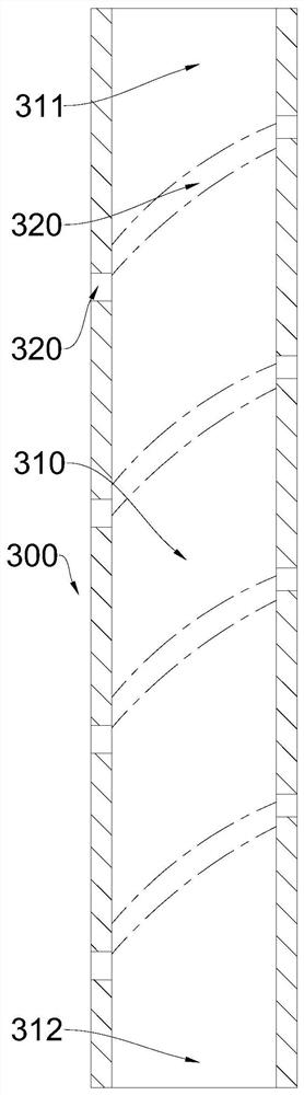 Test device for simulating nuclear reactor fuel rod