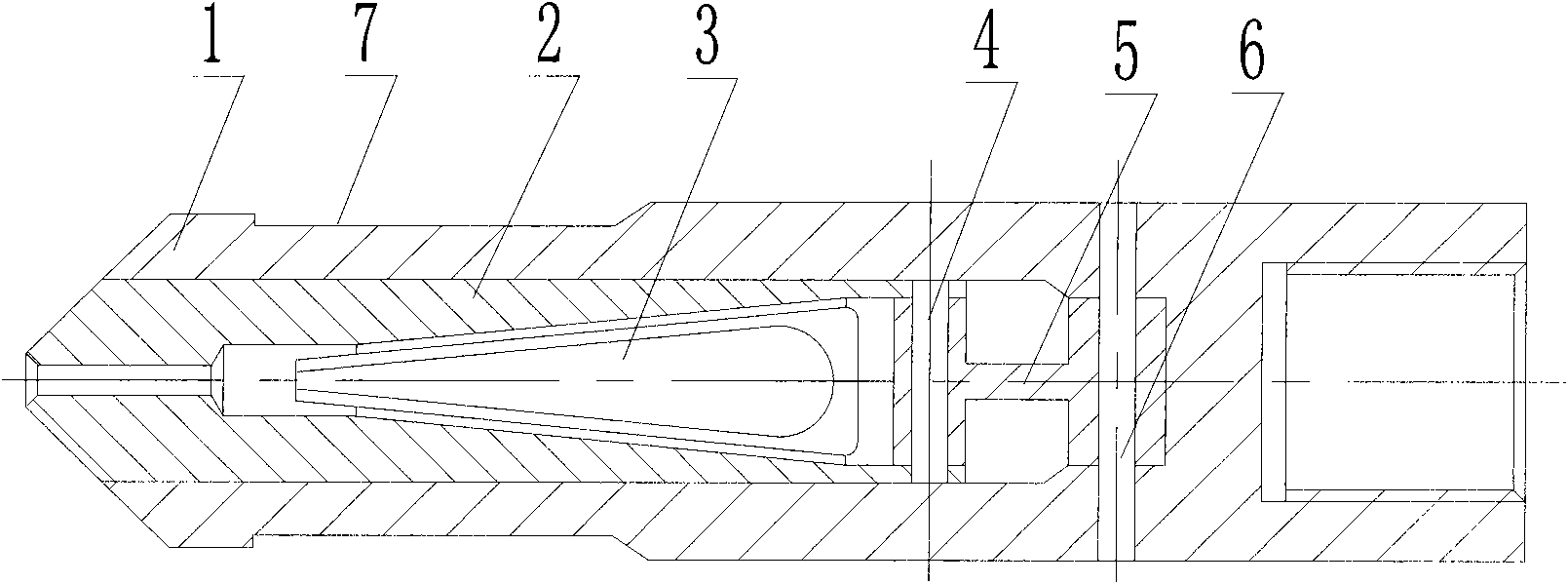 Safety rope socket and fuse calculation method for same