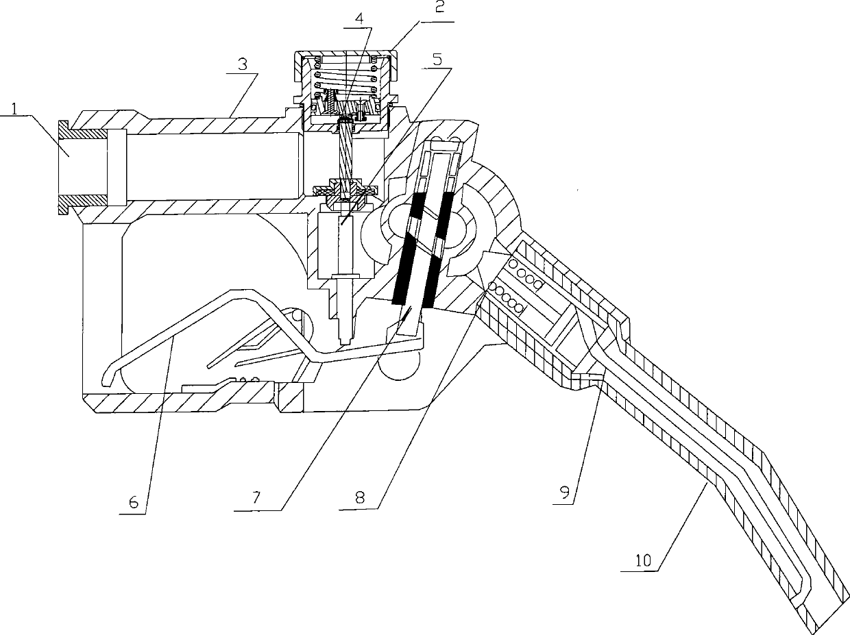 Fuel truck nozzle