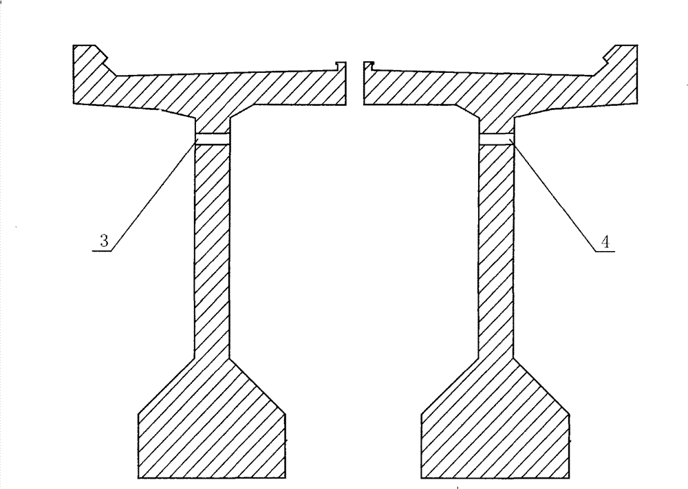 Construction method for transversely strengthening railway bridge by utilizing prestressing steel structure