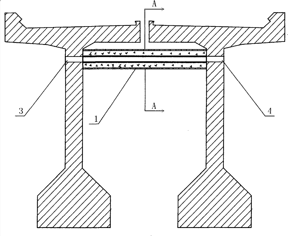 Construction method for transversely strengthening railway bridge by utilizing prestressing steel structure