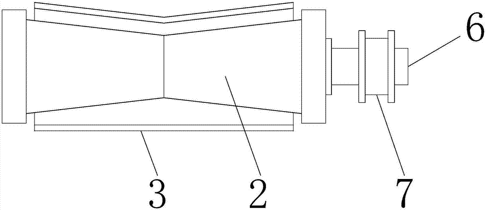 Metal part conveying machine with impurity-removing function