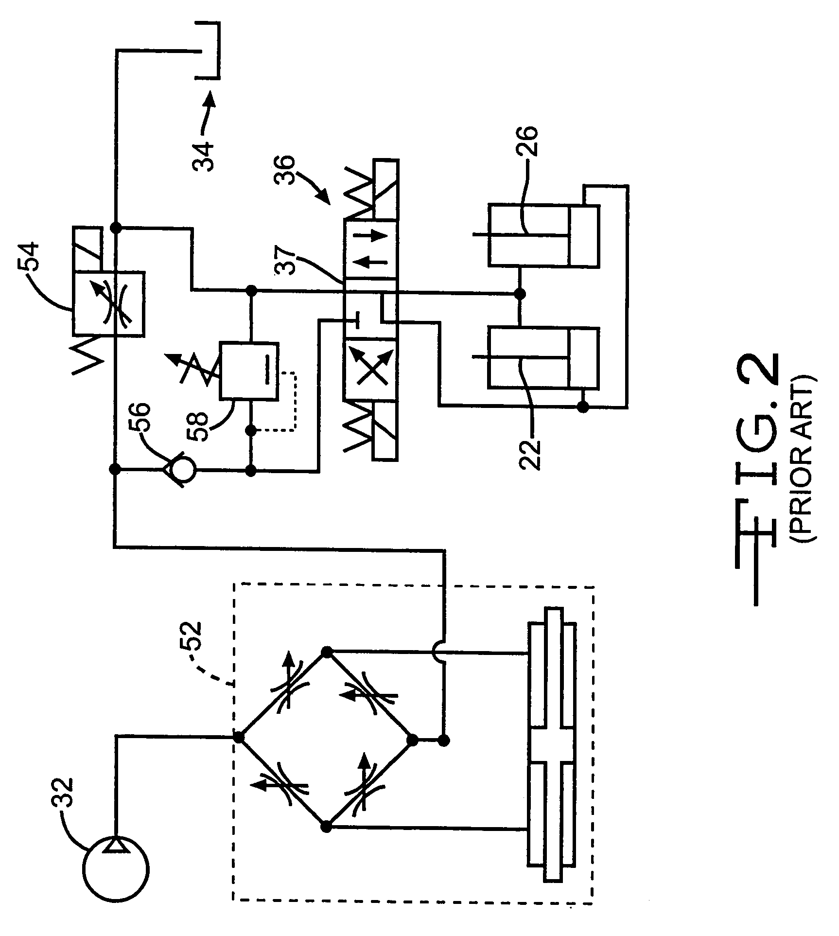 Integrated control unit for an active roll control system for a vehicle suspension system