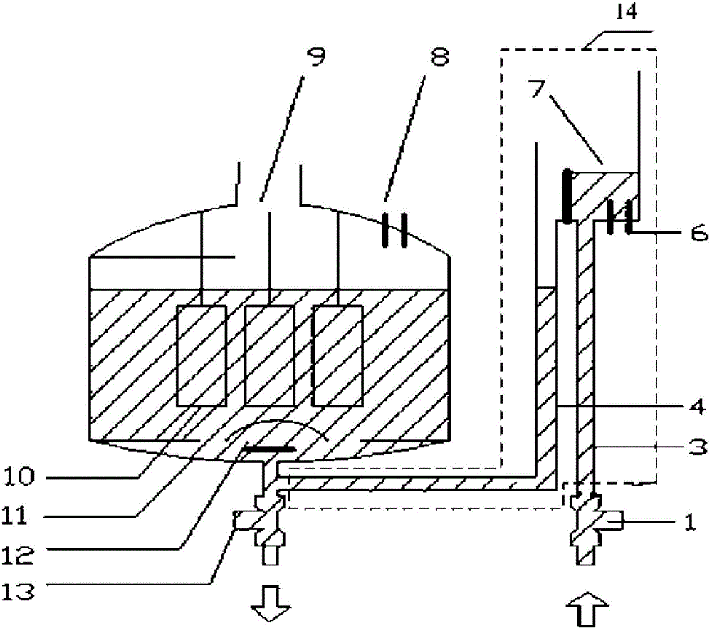 Control method and device of electrode humidifier and electrode humidifier