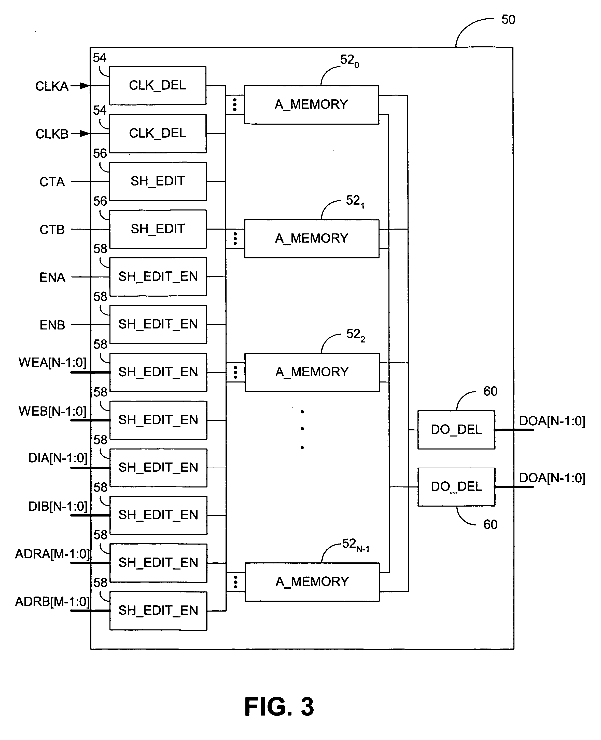 Memory timing model with back-annotating