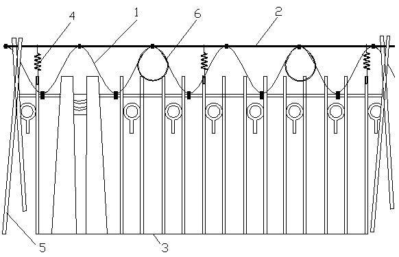 Installation method of anti-jamming optical fiber perimeter guard detector