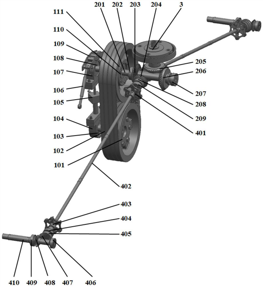 Composite propulsion helicopter transmission system