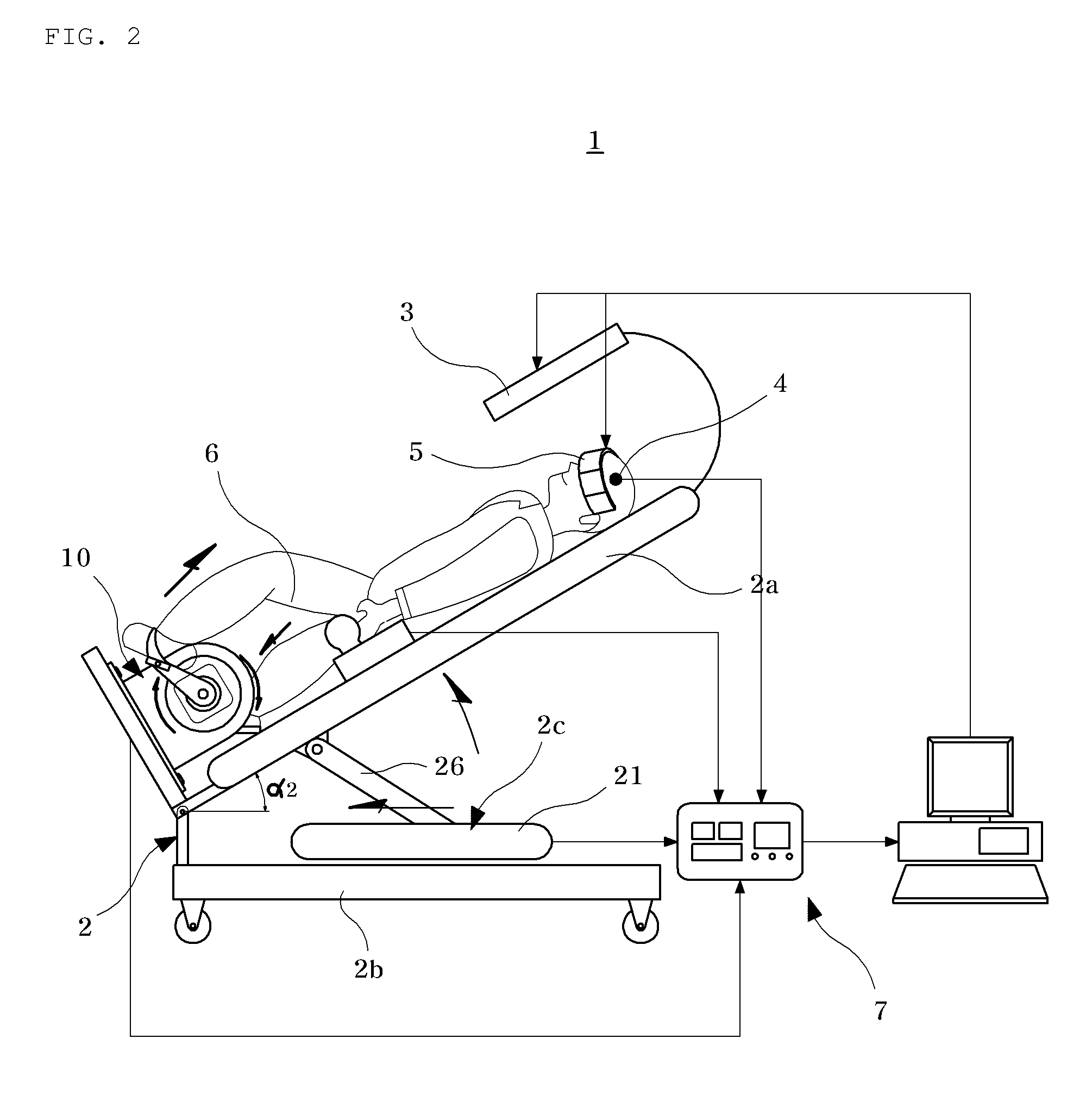 Early rehabilitation training system