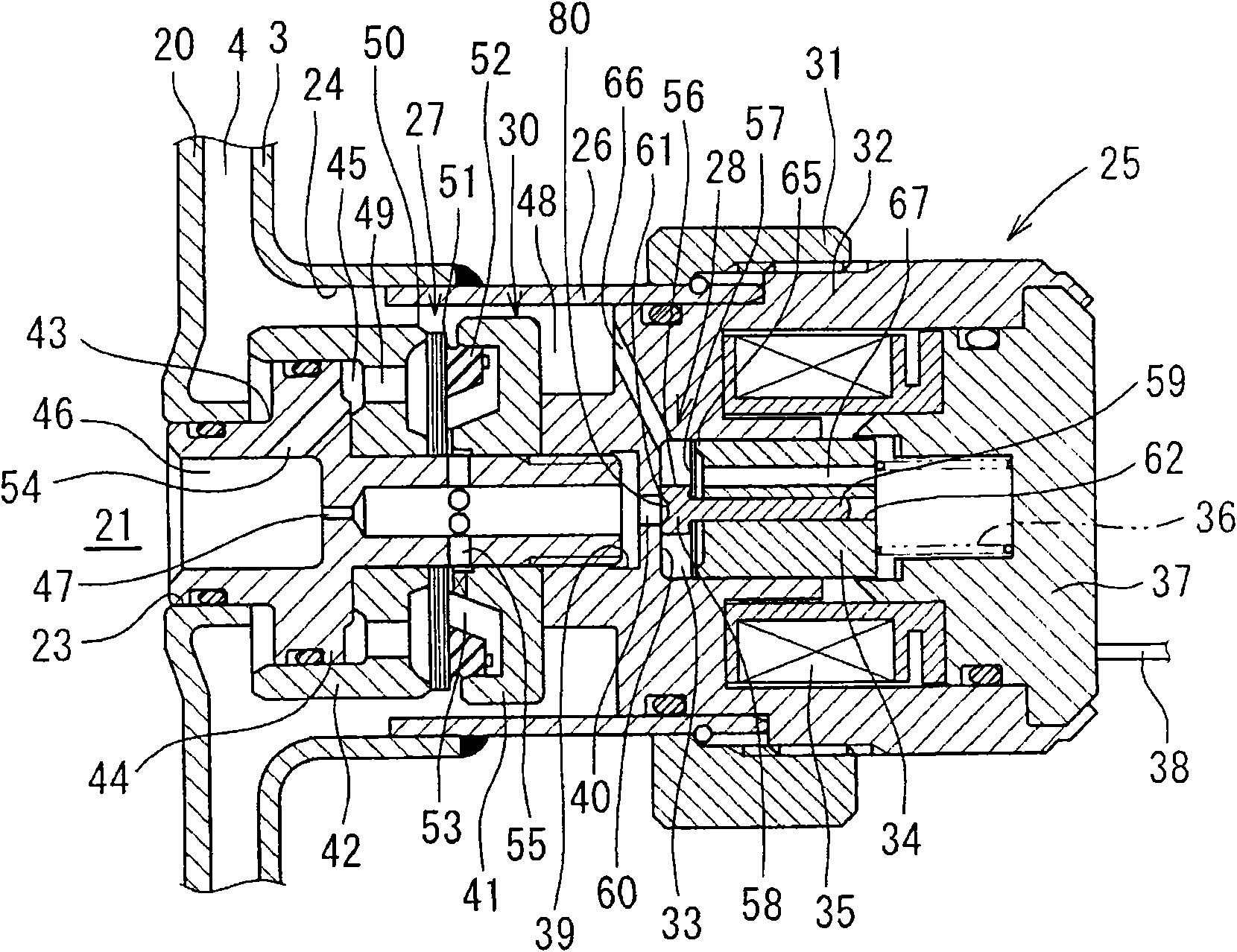 Damping force adjustment type buffer