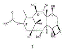 13-acetyl-9-dihydrobaccatin III extraction separation method