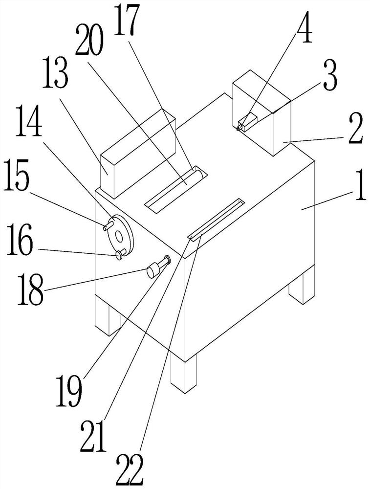 Automatic welding device for brake iron shoe