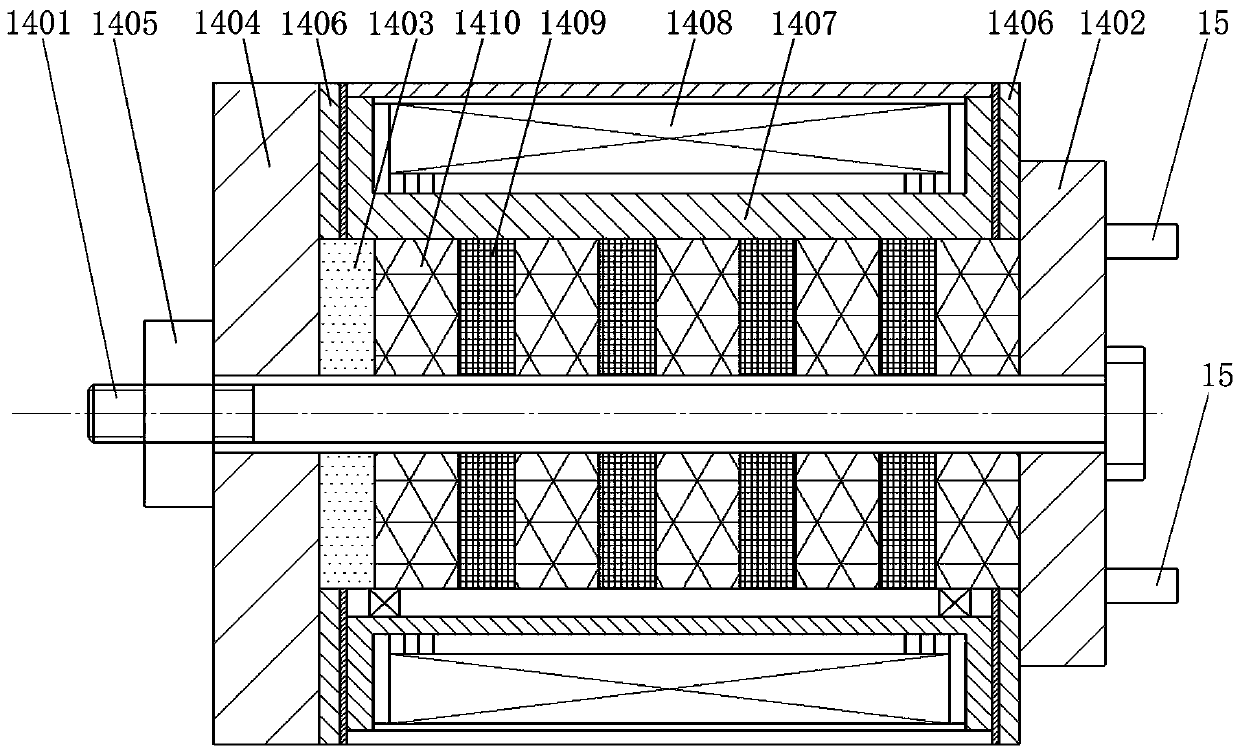 Radial ultrasonic honing device