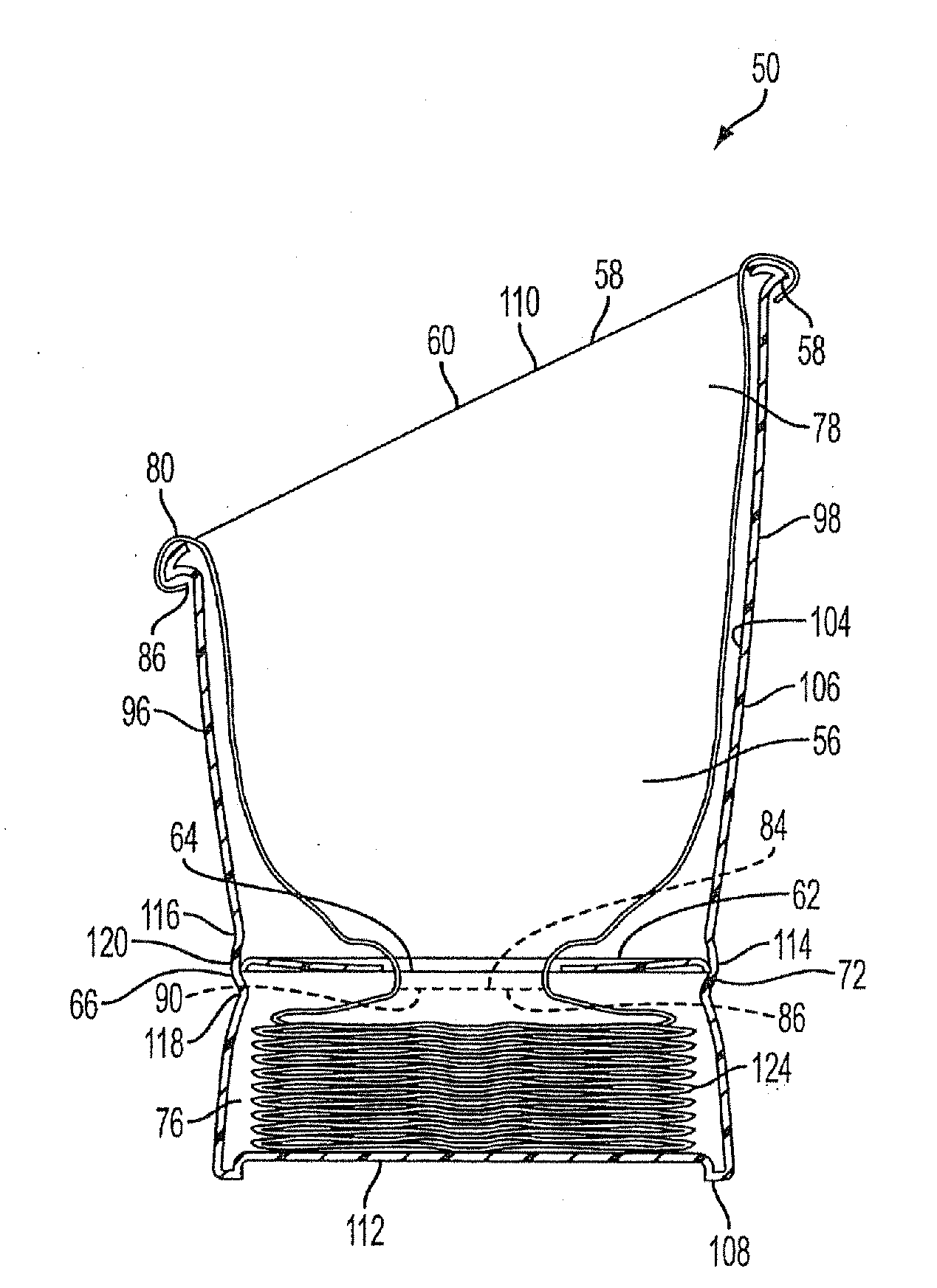 Trash Receptacle With Dispensable Bags