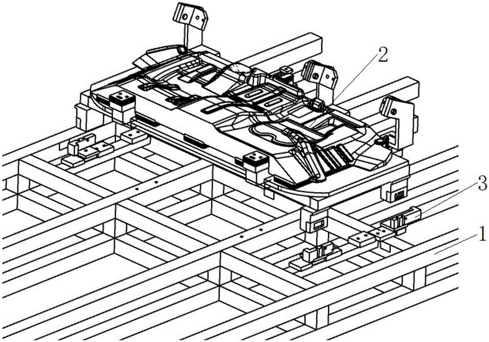 Second-row seat adjustment apparatus for automobile verification model