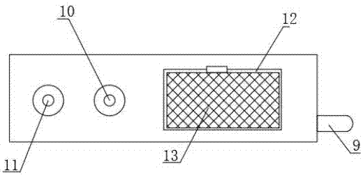 Household multi-angle bending electroscope capable of digital display