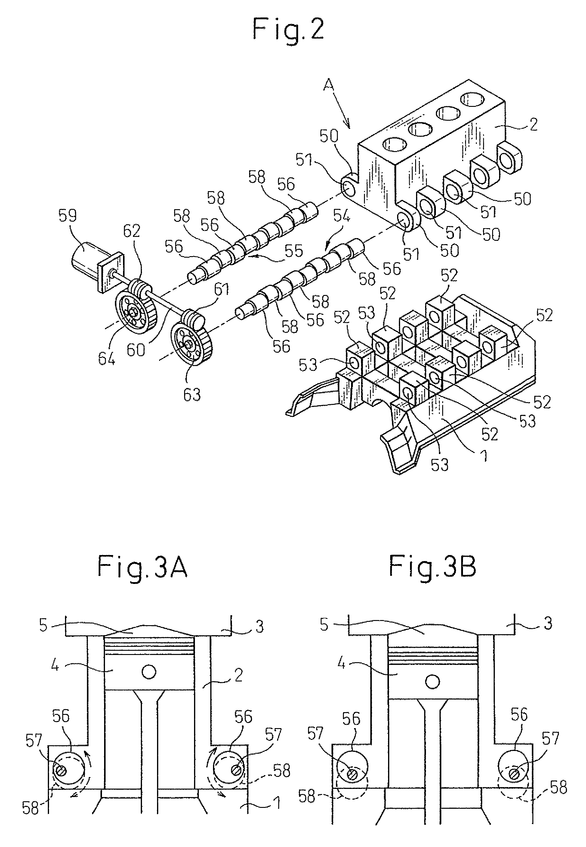 Spark ignition type internal combustion engine