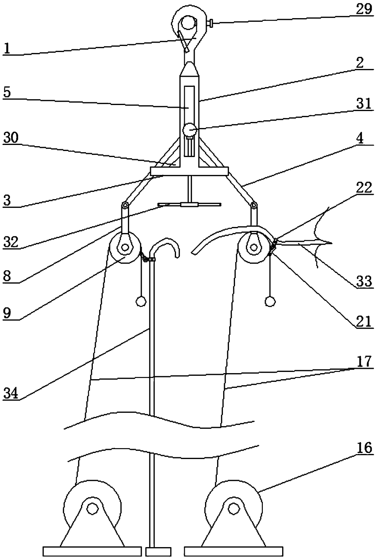 Auxiliary wiring equipment for electric power overhead operation