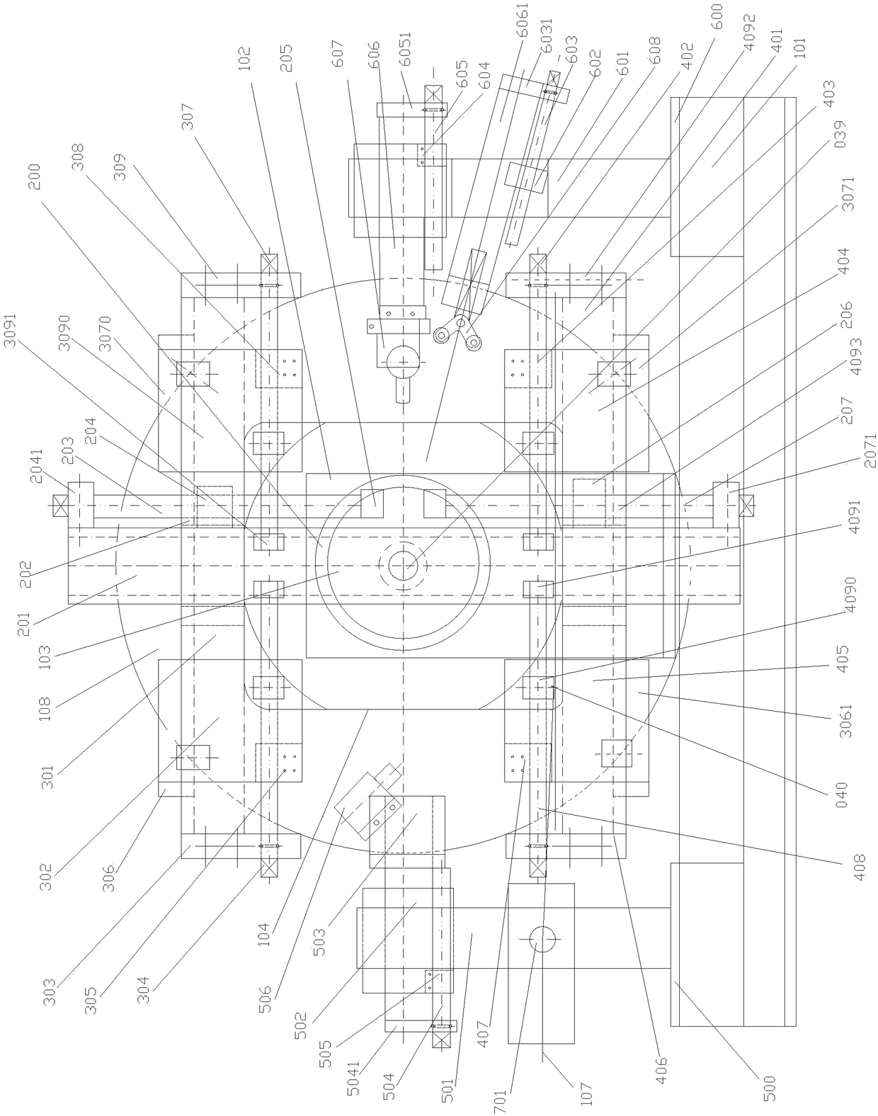 Spiral stirrup continuous synchronous processing machine and processing method