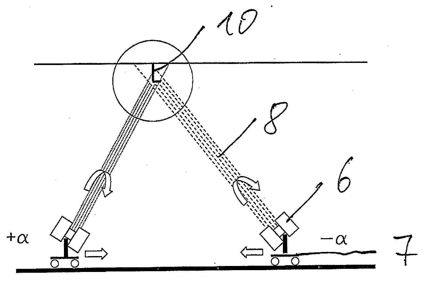 Method for measuring the internal space of an aircraft