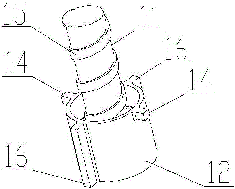 Oil pumping system for crankshaft and compressor with same