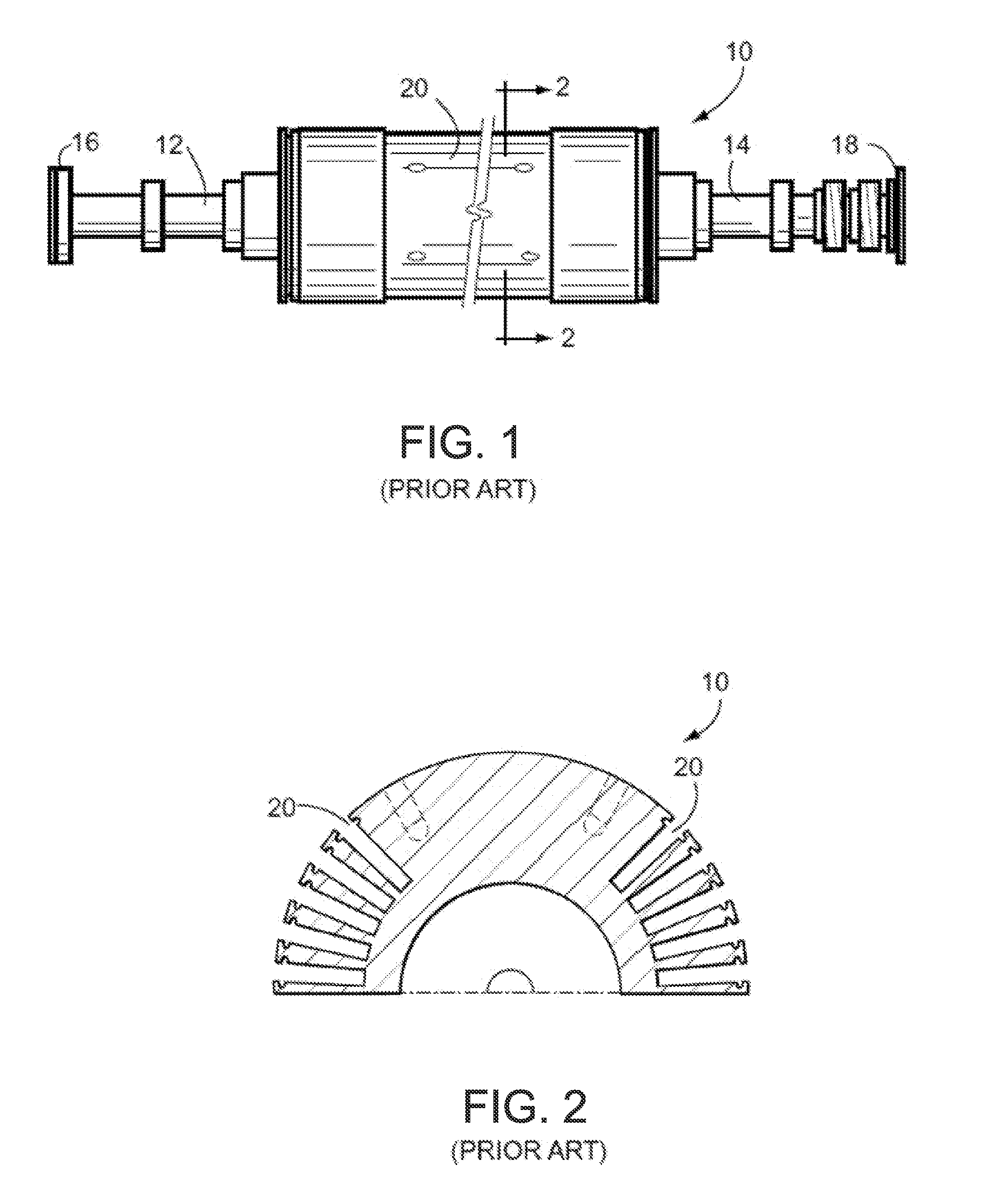 Generator rotor fretting fatigue crack repair method