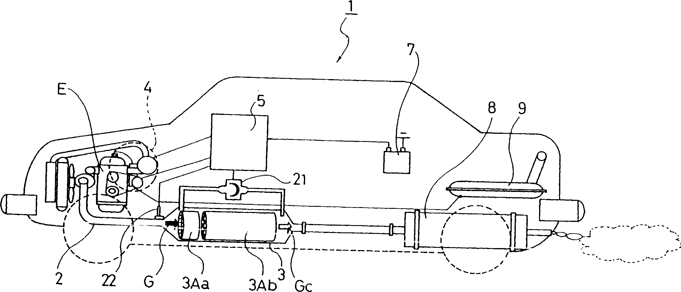 Waste gas purification system