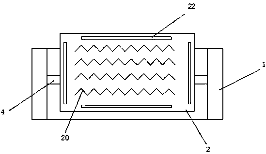 Jumping device for physical education teaching