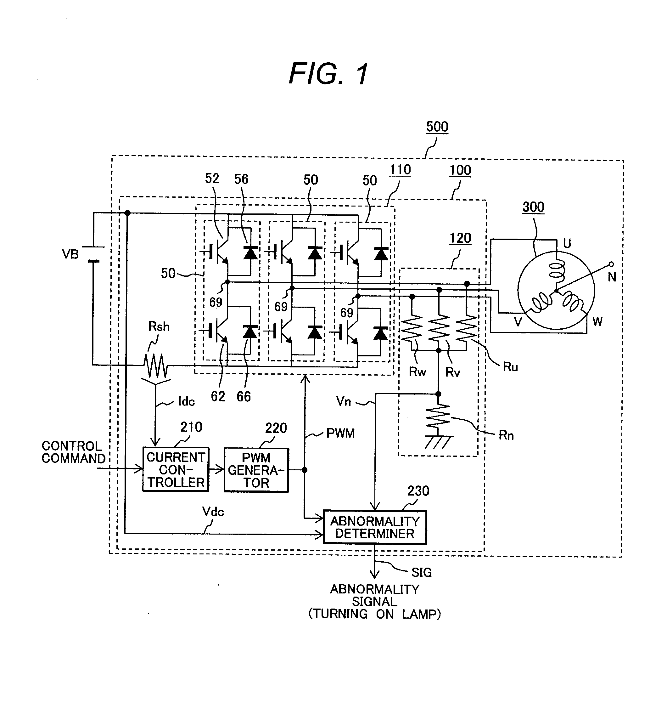 Motor Driving Control Apparatus