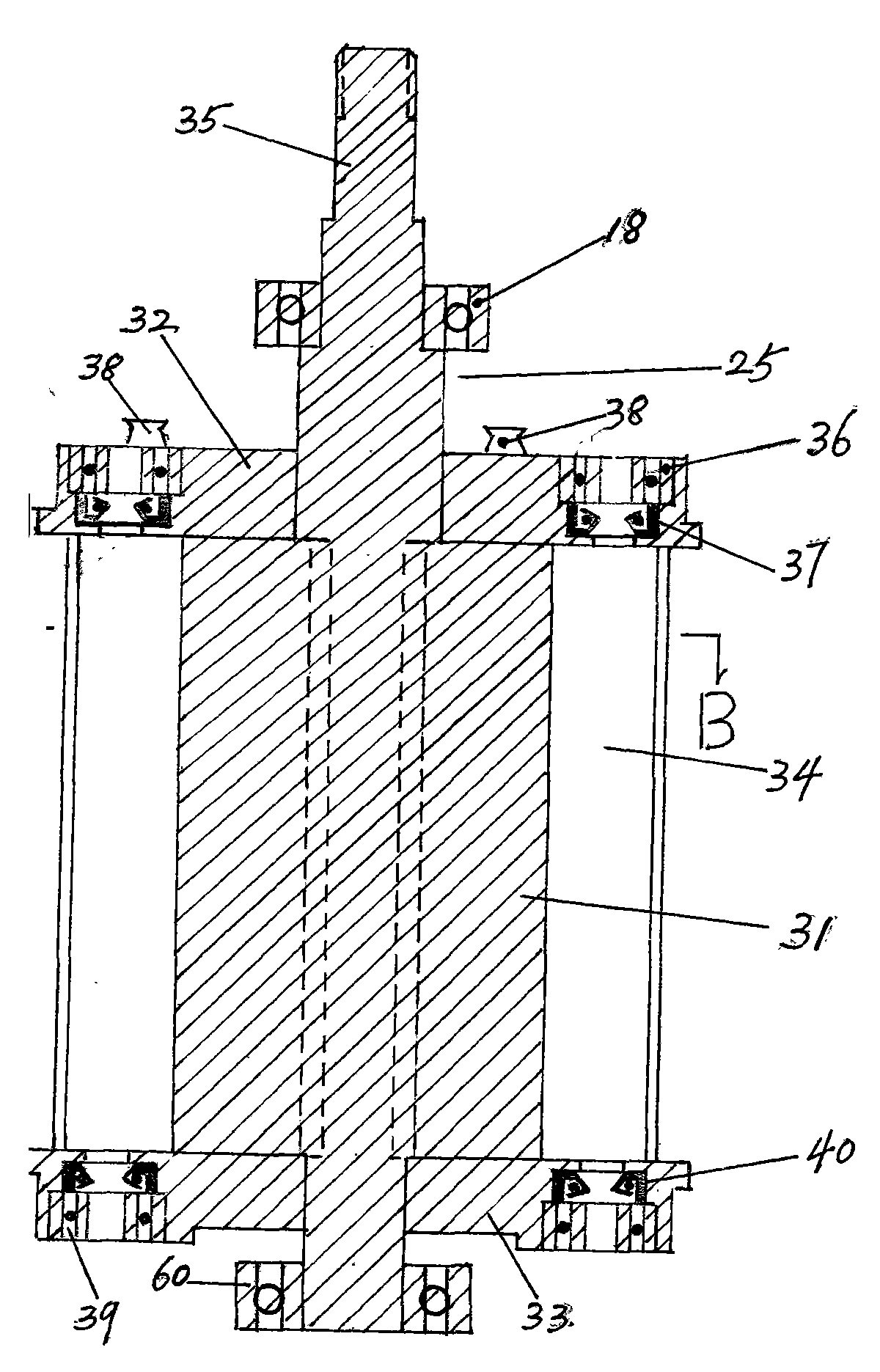 Eccentric swing impeller engine air intake pressurizer