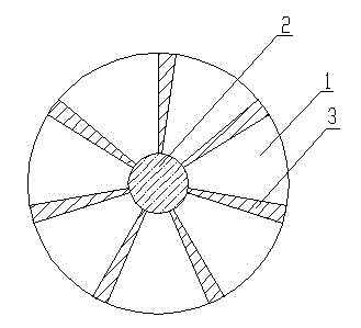 Copper-and-aluminum combined radiator