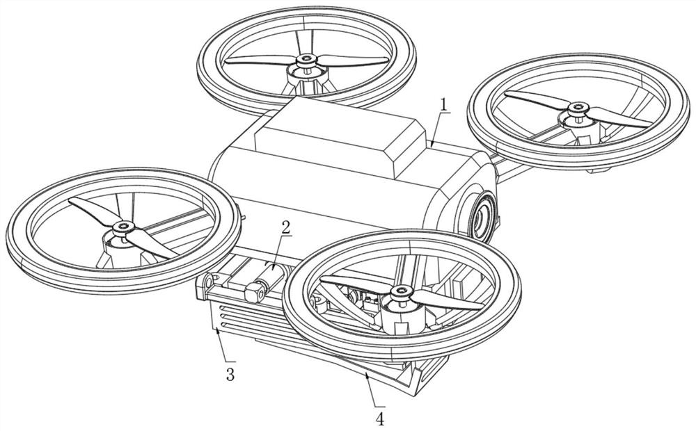 Unmanned aerial vehicle for deicing of power transmission line