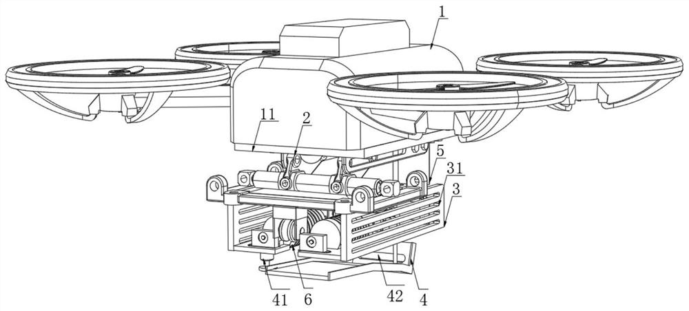 Unmanned aerial vehicle for deicing of power transmission line