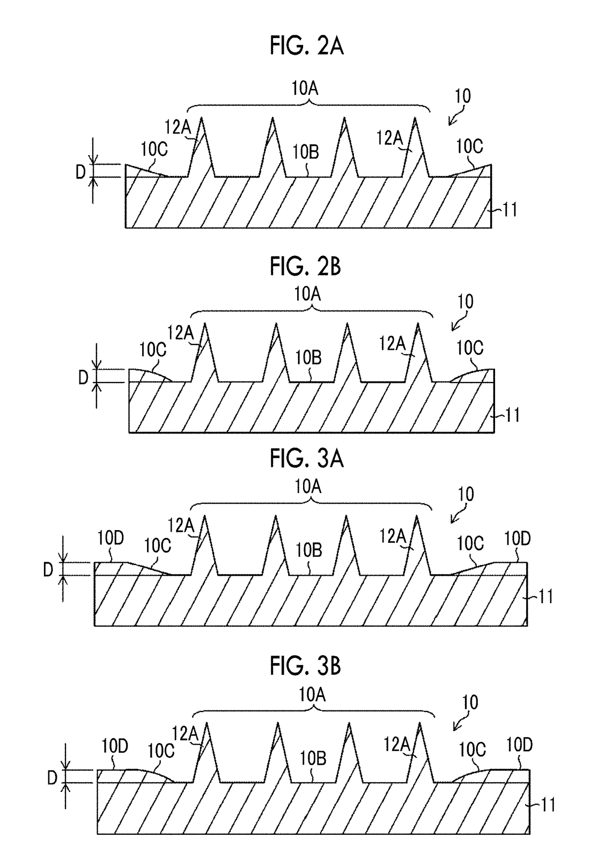 Production method of mold, manufacturing method of pattern sheet, production method of electroform, production method of mold using electroform, and original