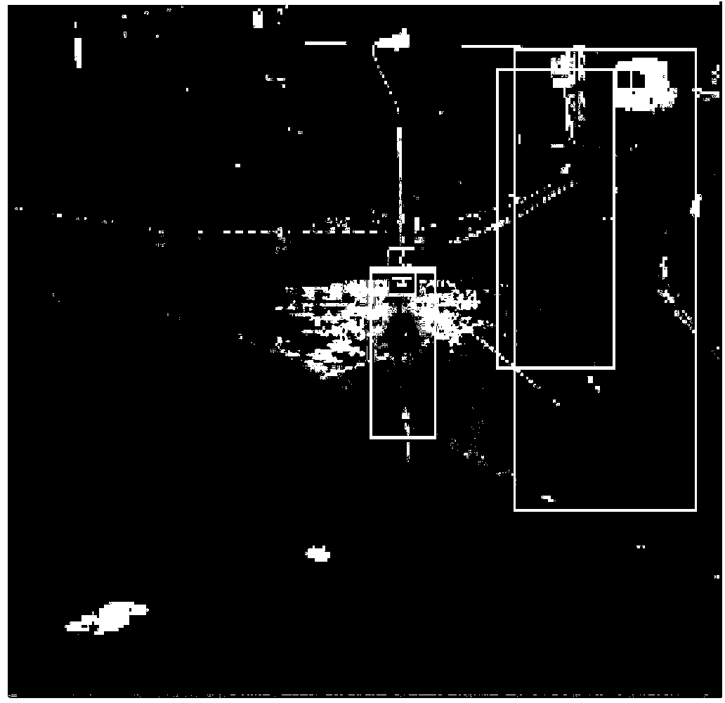 Adhesion object segmentation method based on VIBE in object detection