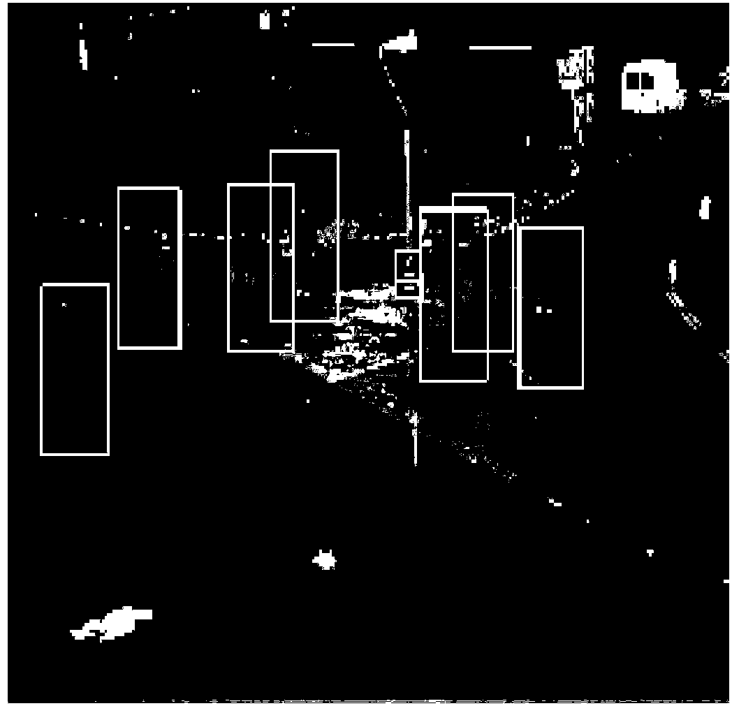 Adhesion object segmentation method based on VIBE in object detection