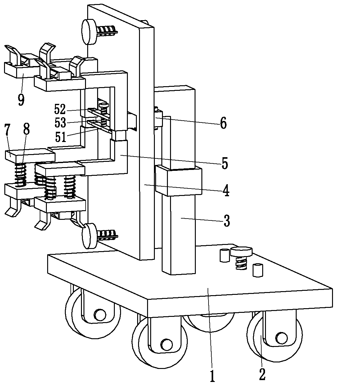 Plastic steel window positioning mounting system