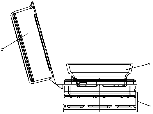 Container cover mechanism