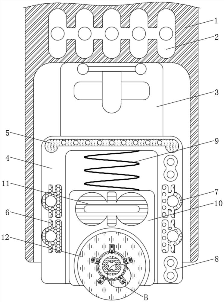 Flatness detection device for building wood processing