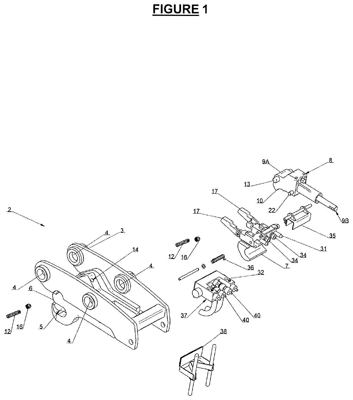 Work attachment assemblies