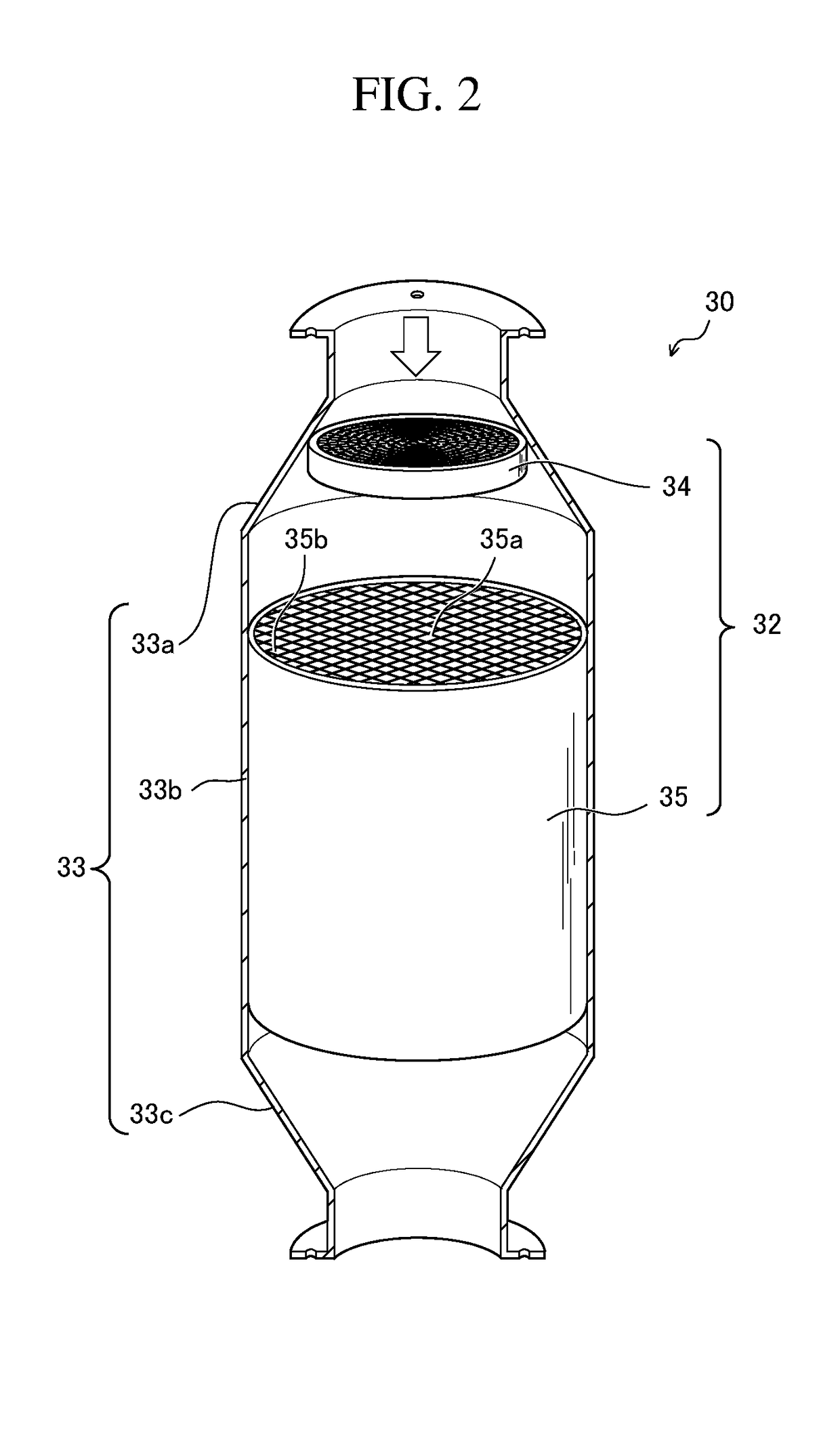 Exhaust gas purifying apparatus