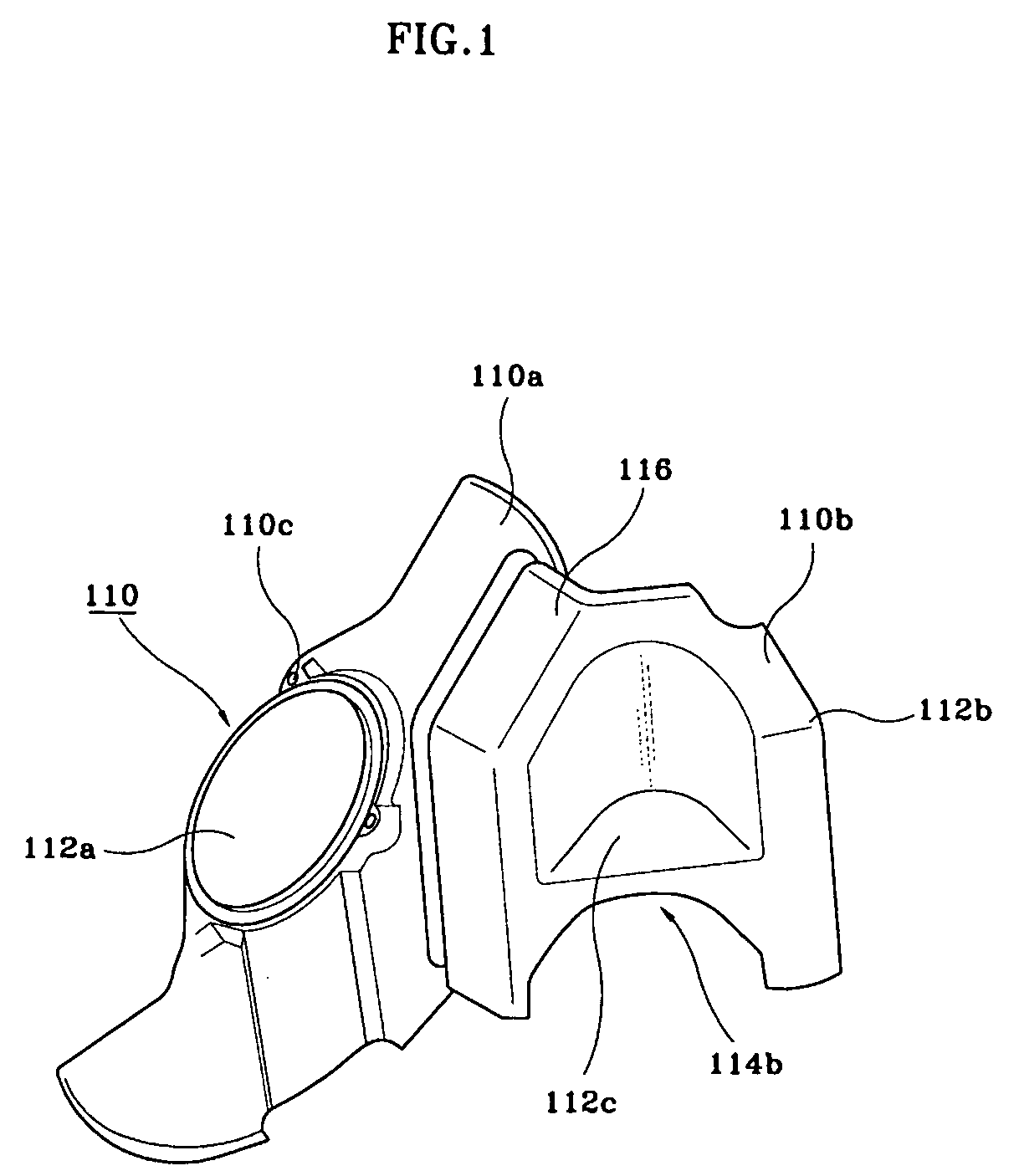 Brake dust cover structure of vehicle