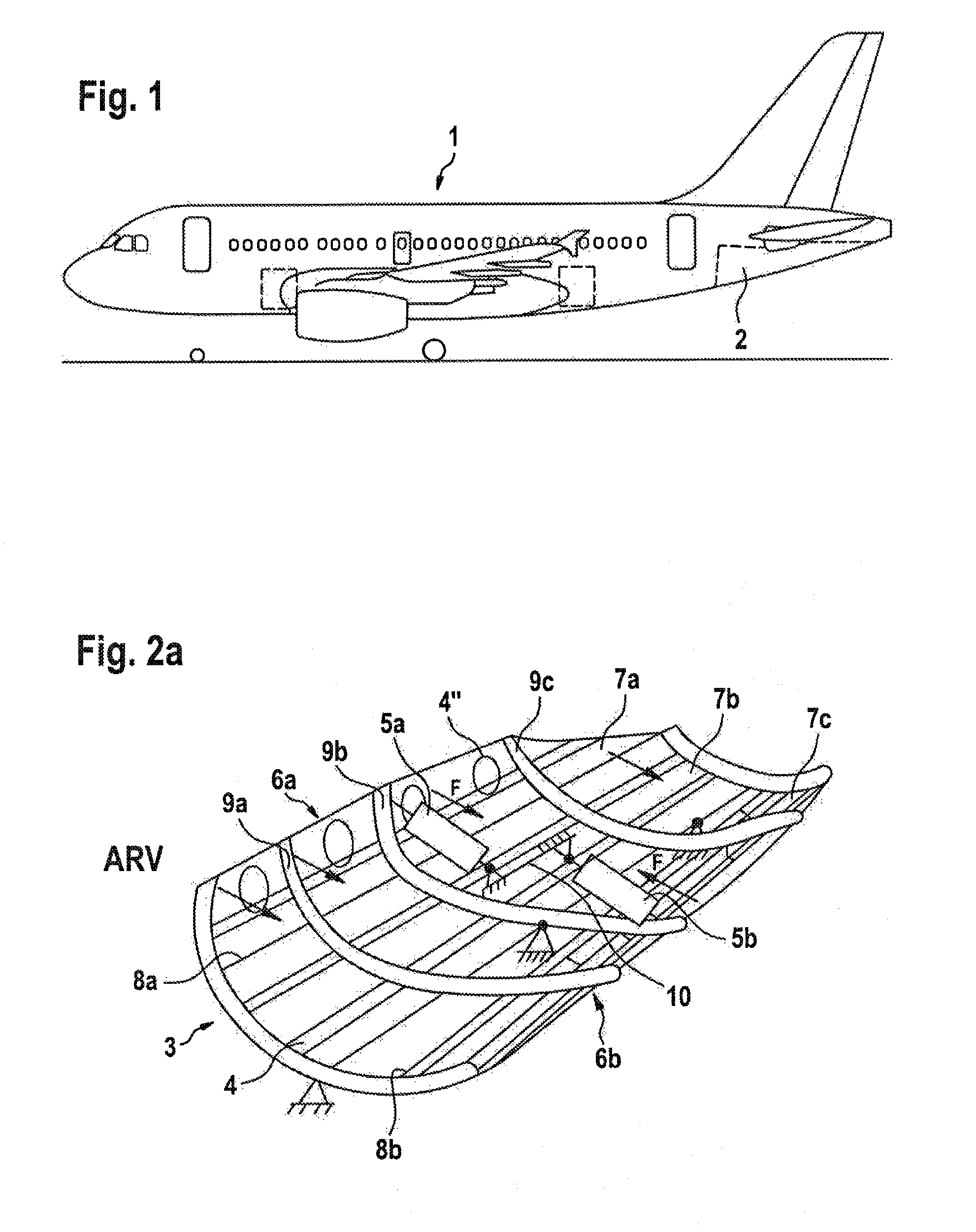 Device and method for the production of multi-arched structural components from a fiber composite